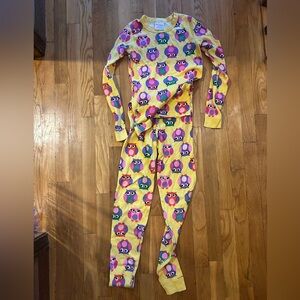 Hanna Andersson owl pajamas - size 140/12